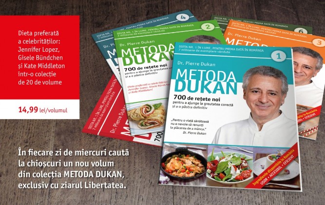 Colectia METODA DUKAN_Editura Litera