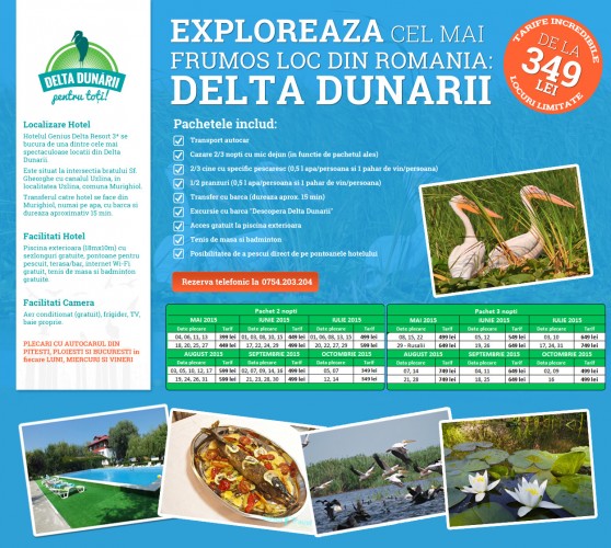Oferte bune la cel mai așteptat târg de turism al anului!