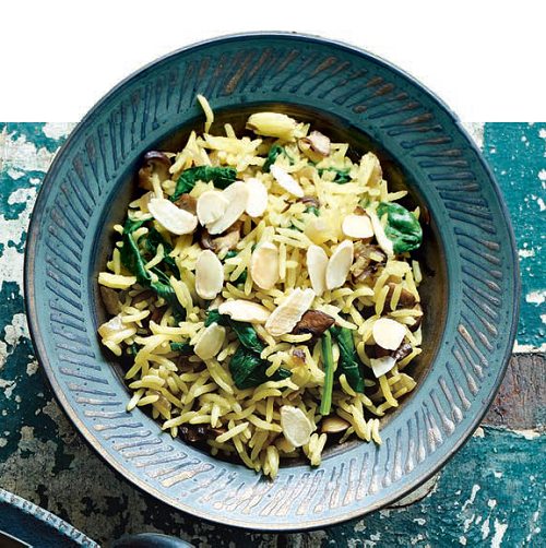 Pilaf cu ciuperci și spanac Retete culinare Avantaje.ro De 20 de