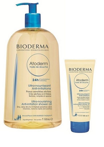 Atoderm huile de douche 1L