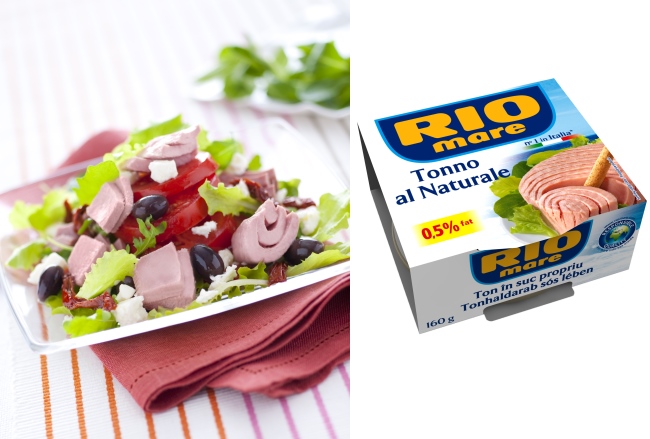salata cu ton, masline si branza feta rio mare