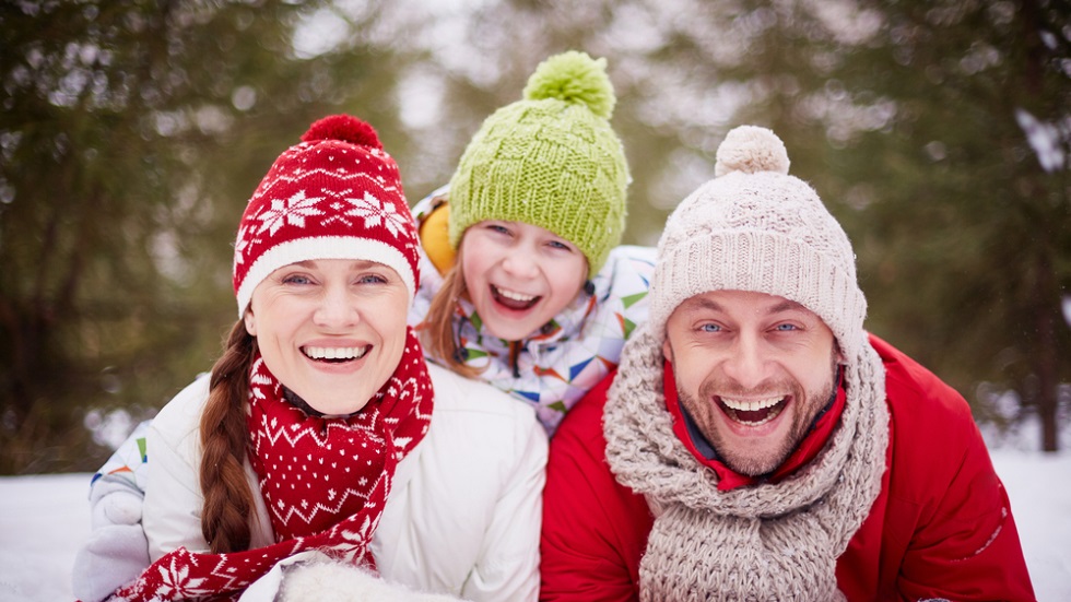 familie in zapada