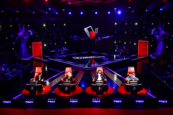 Primele imagini de la Vocea României