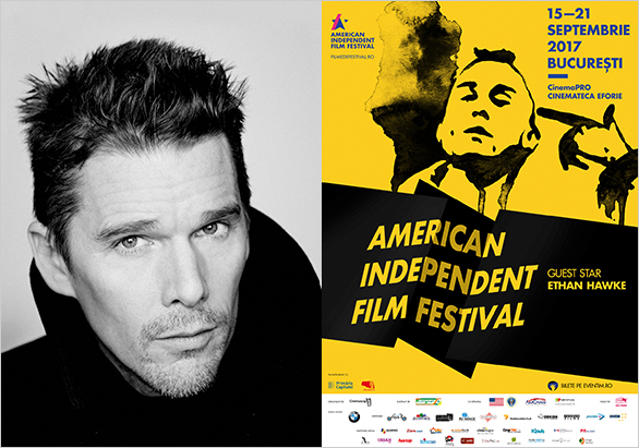 Ethan Hawke vine la București