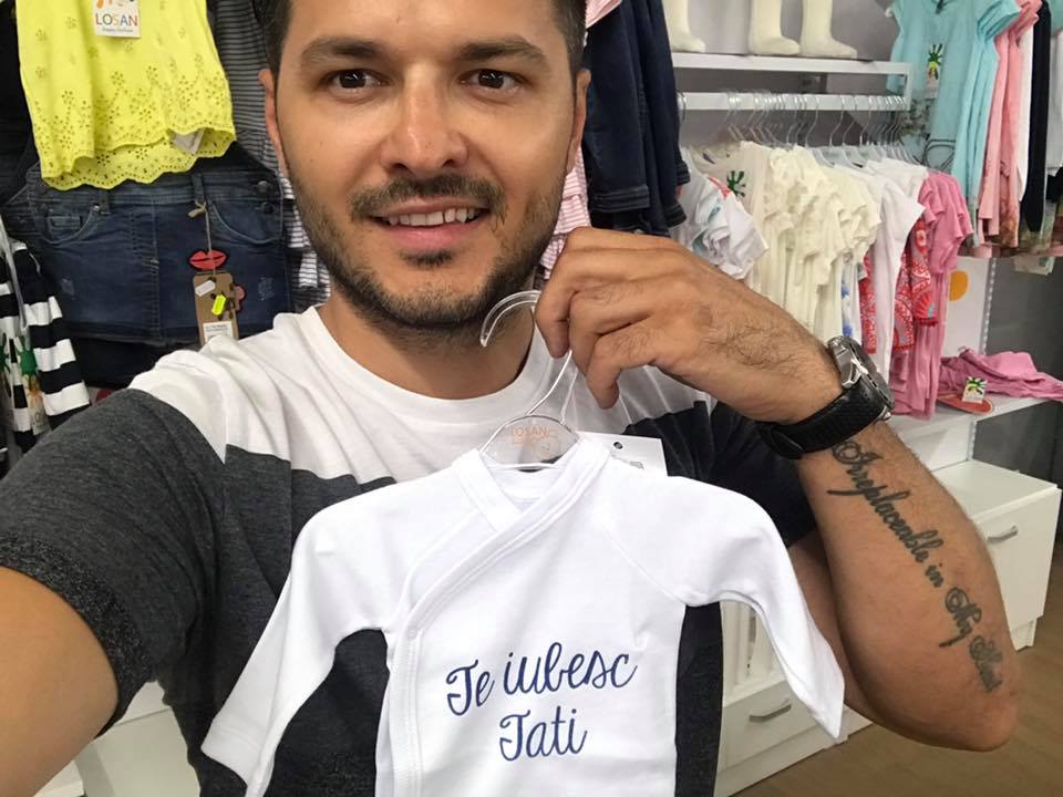 Liviu Vârciu, tătic pentru a doua oară