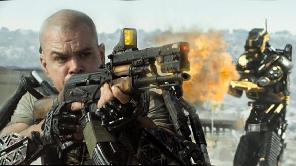 1 Decembrie la televizor, Elysium, Matt Damon