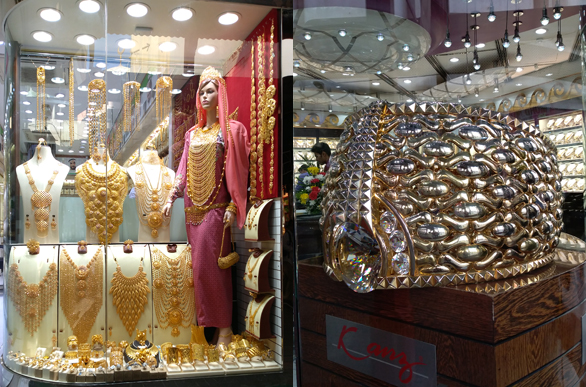 Dubai Souk, piața de aur
