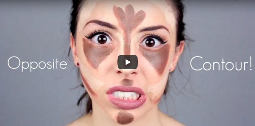 Experimentul inedit de make-up testat de o tânără a făcut furori pe ...