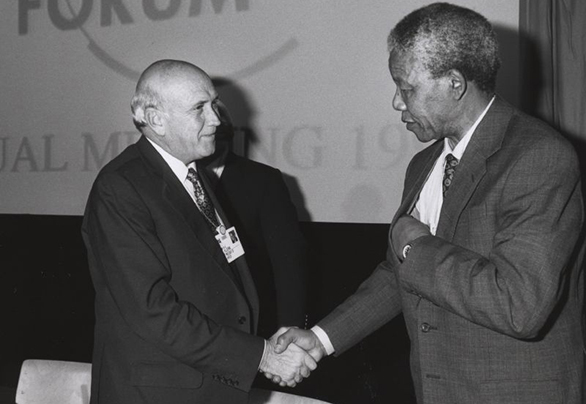 Nelson Mandela și Frederik de Klerk