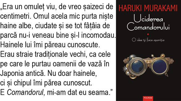 Uciderea Comandorului, Haruki Murakami, Polirom