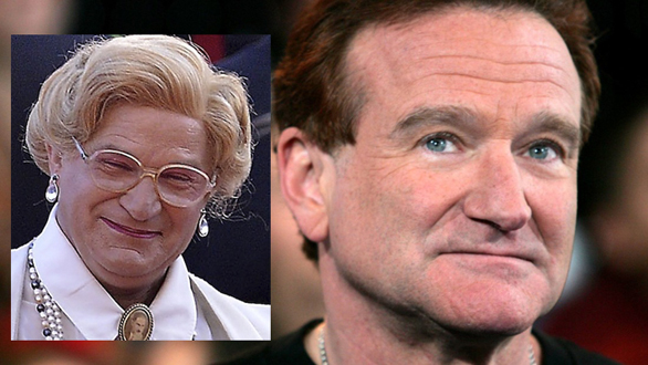 Personalitățile născute în Zodia Racului pe 21 iulie, Robin Williams, Mrs. Doubtfire