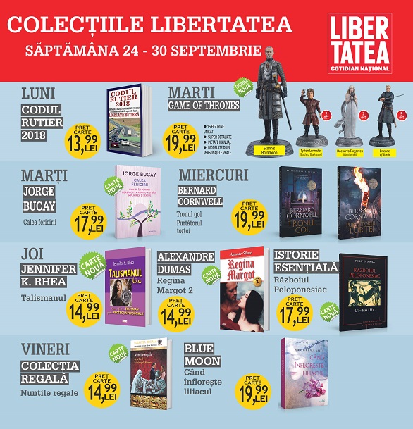 Colecțiile Libertatea 24-30 septembrie