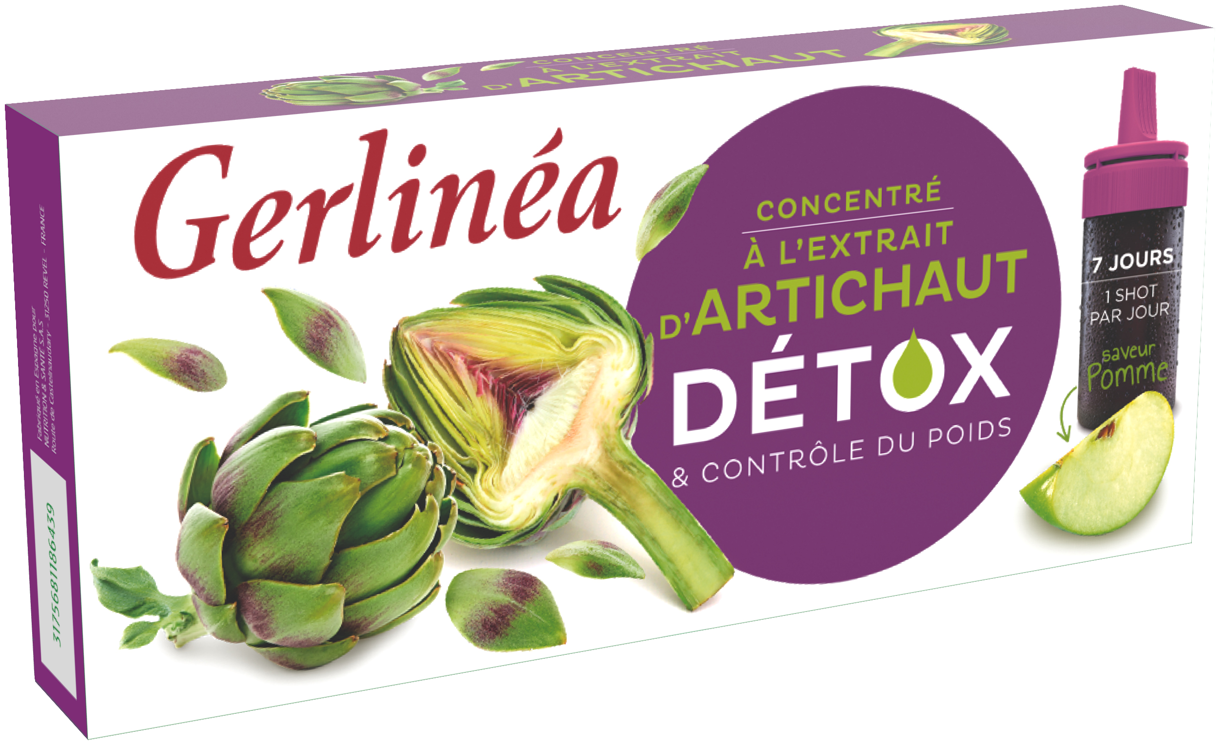 Gerlin+ęa Extras de anghinare Detoxifiant