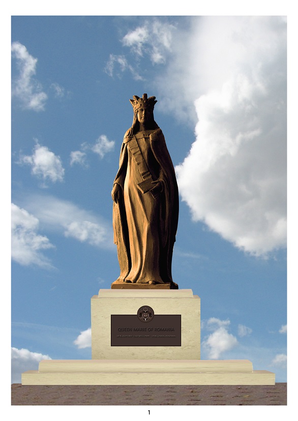 ICR dezvelește o statuie a Reginei în locul său de naștere, Ashford, UK (2)