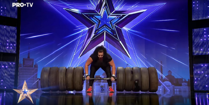 romanii au talent, cea mai puternica femeie