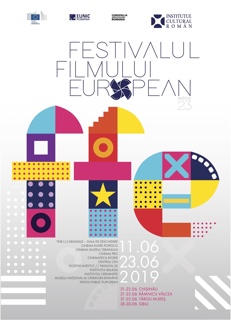 când e festivalul filmului european 2019
