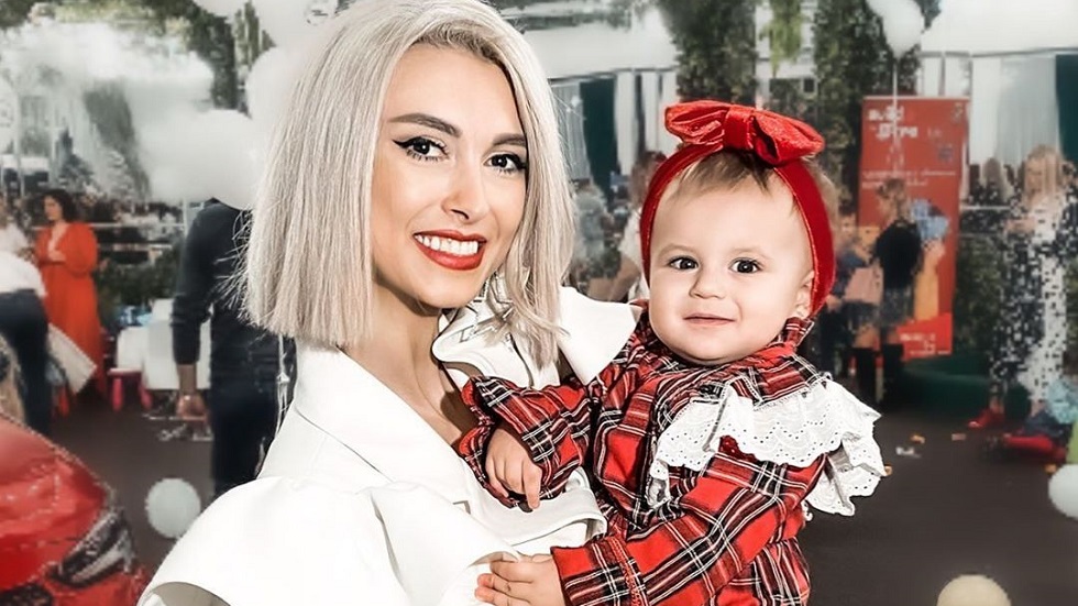 Andreea Bălan și fiica ei Clara