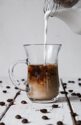 cafea cu lapte