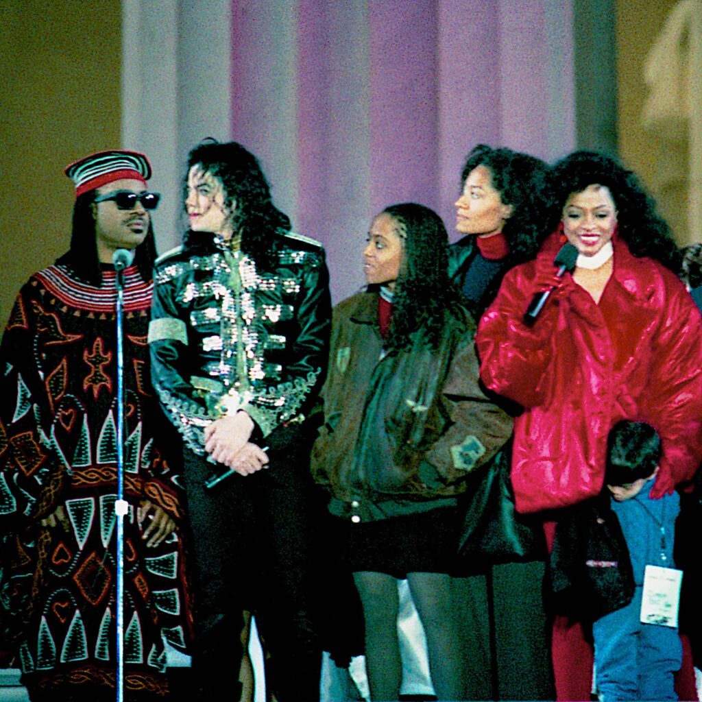 Michael Jackson și Diana Ross