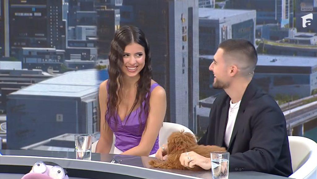 Mario Fresh și iubita lui, Miruna Gavrilă, prima apariție împreună într-o emisiune TV