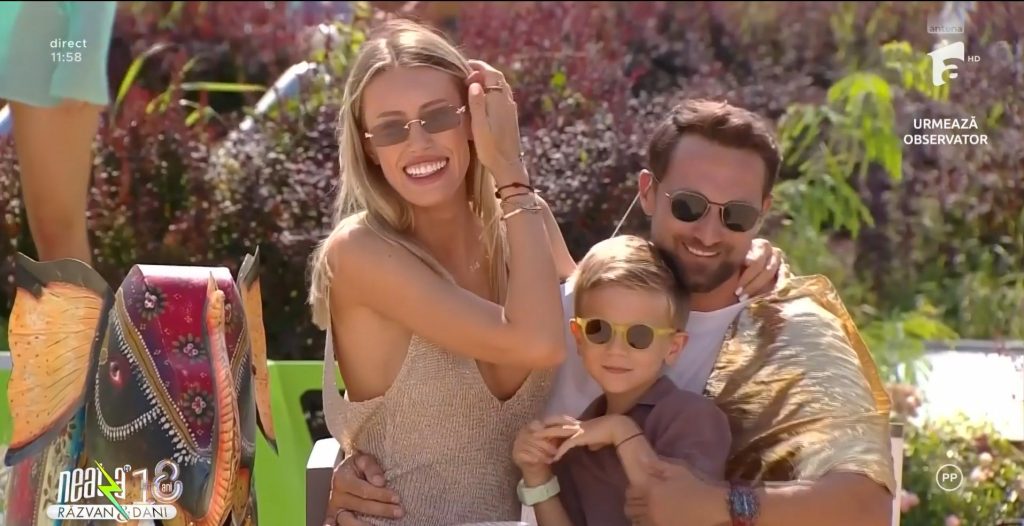 Dani Oțil a împlinit 46 de ani. Gabriela Prisăcariu și fiul lor, Tiago, surpriză neașteptată, în direct, la TV. Gestul făcut de Răzvan Simion